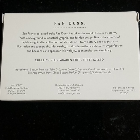 🌈Rae Dunn Bonus Mom Hand & Body Soap - Picture 4 of 5